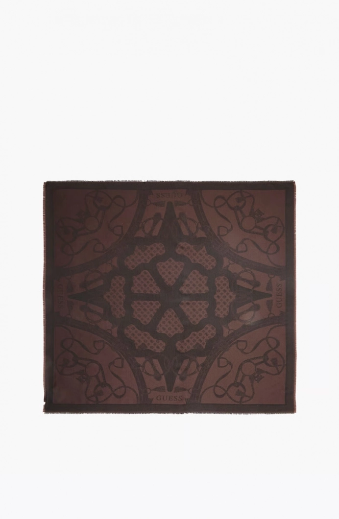 Guess Dita Kefiah 120x120 Kadın  Eşarp AW5446VIS03-BRO