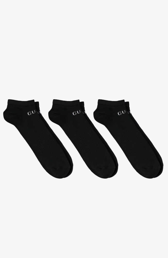Guess 3lü Paket Erkek Siyah Çorap U4YG50Z3F60-JBLK
