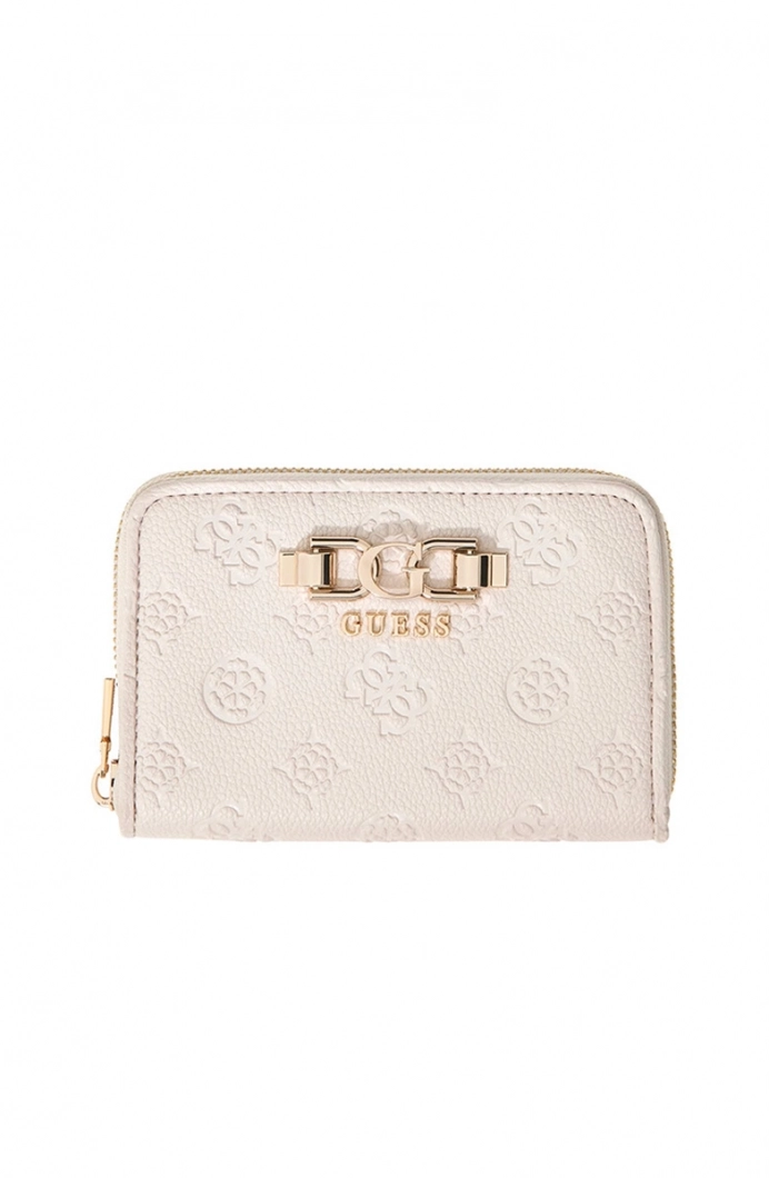 Guess Anise Orta Boy Fermuarlı Kadın Ekru Cüzdan SWPD9916140-STL