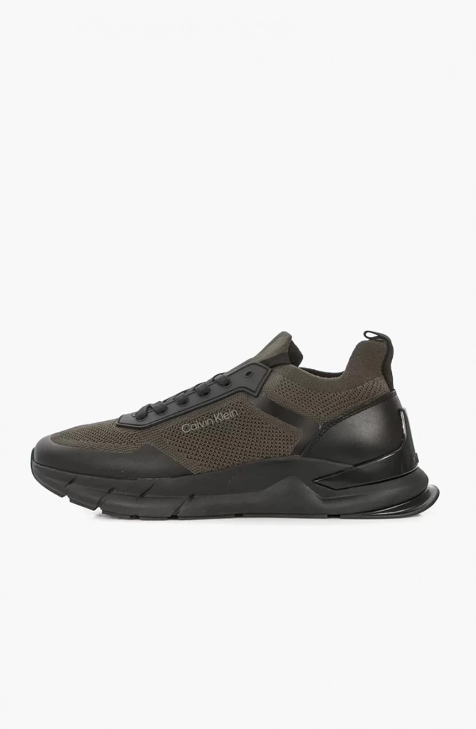 Calvin Klein LOW TOP LACE UP KNIT Erkek Yeşil Sneaker HM0HM00918-0H8