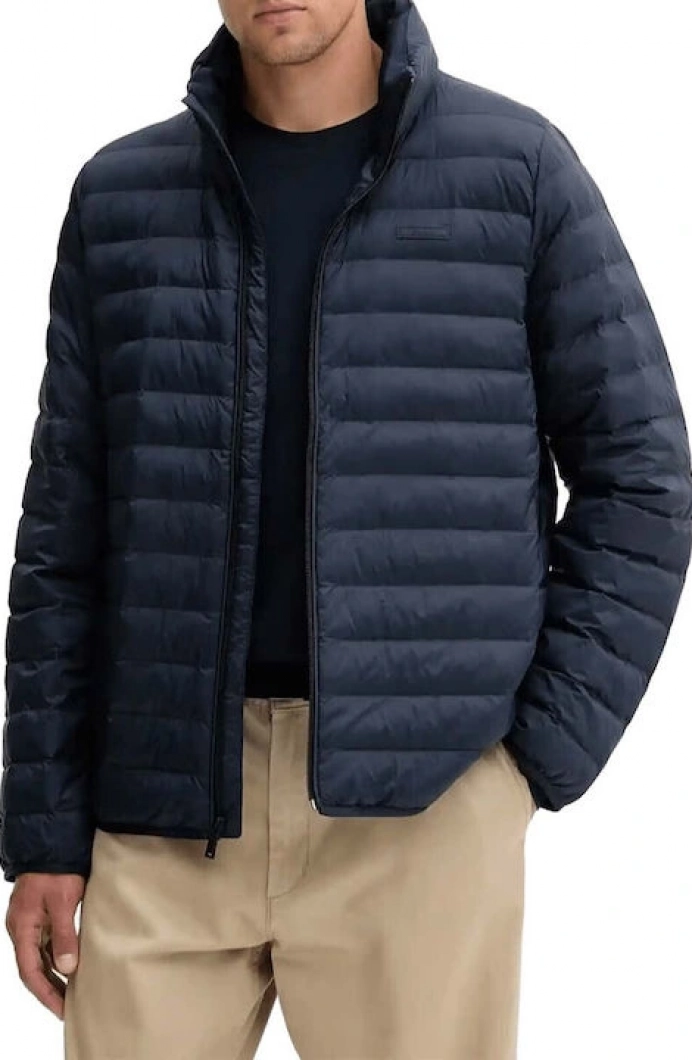 Calvin Klein Uzun Kollu Hafif Naylon Kapitone Erkek Ceket LV04LC506G-CEF