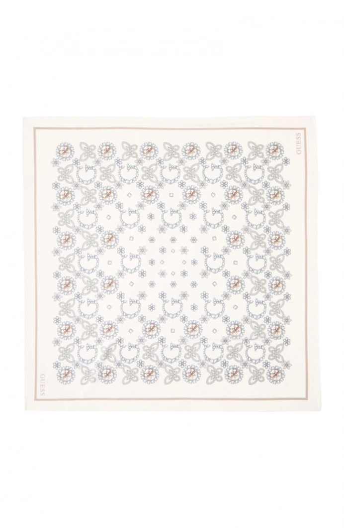 Guess 90x90 Kadın Beyaz Eşarp AW5457POL03-OFF