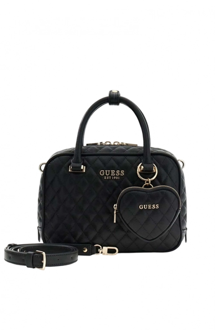Guess Atabey Kutu Kadın Siyah El Çantası HWQG9894050-BLA