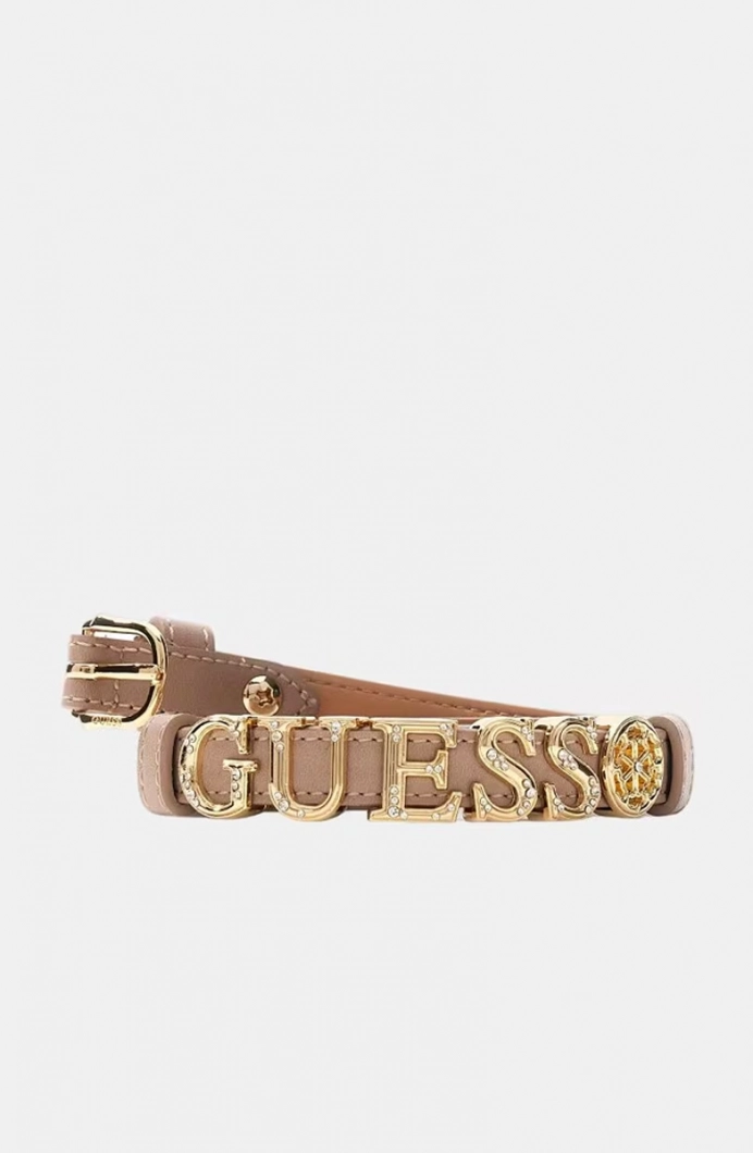 Guess Ayarlanabilir 1.5 cm Kadın Bej Kemer BW9324P6115-BEI