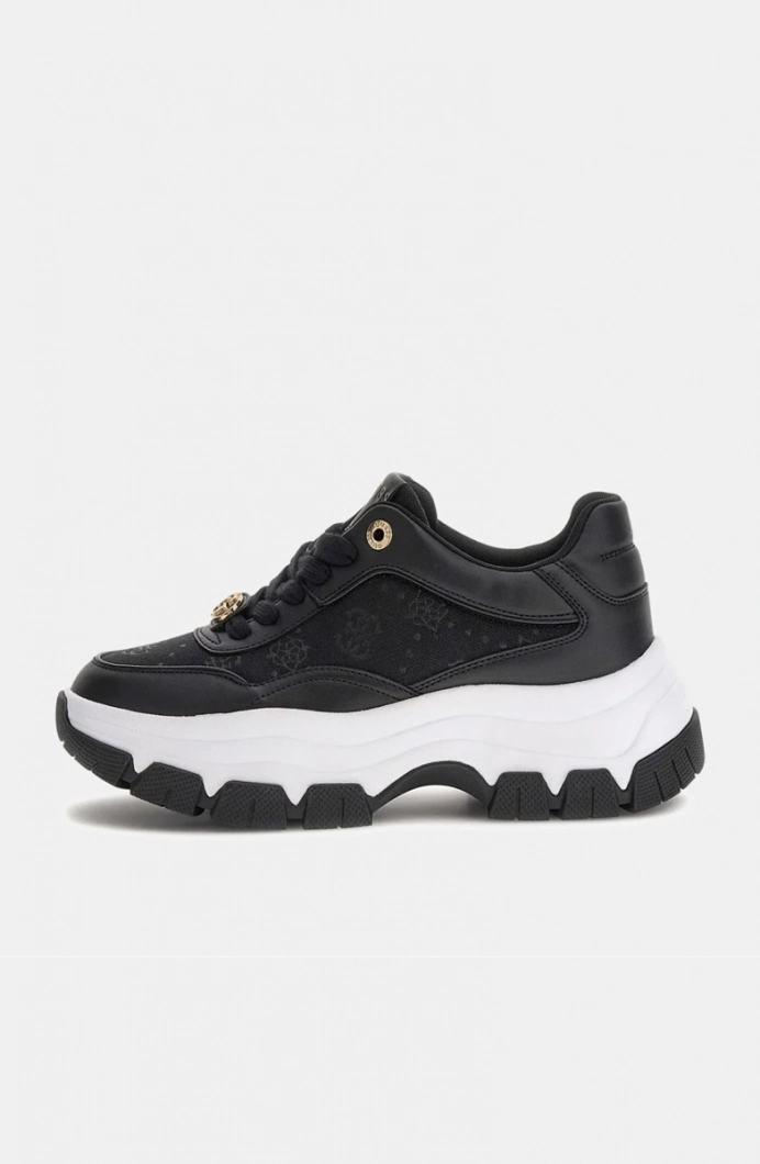 Guess Berrett2 Kadın Siyah Sneaker FLFBRTELE12-BLACK