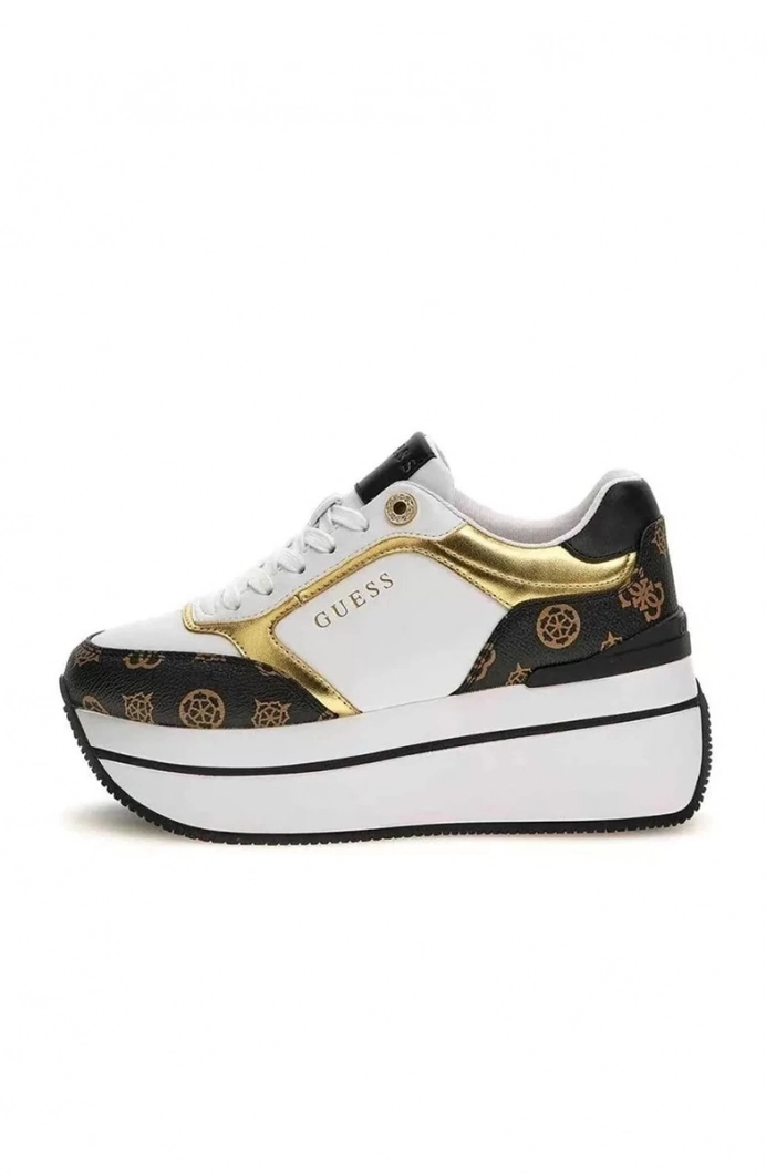 Guess Camrı Kadın Ayakkabı FL7CMRFAL12-WHIBR