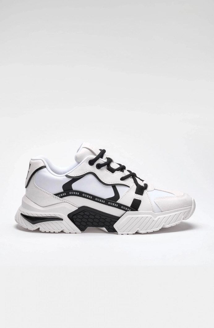 Guess Carrli Kadın Siyah Sneaker FLJCR6ELE12-WHBLK