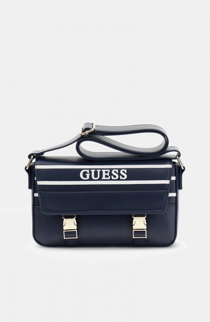 Guess Clio Kadın Lacivert Çapraz Çanta V6GZ03W2110-A71W