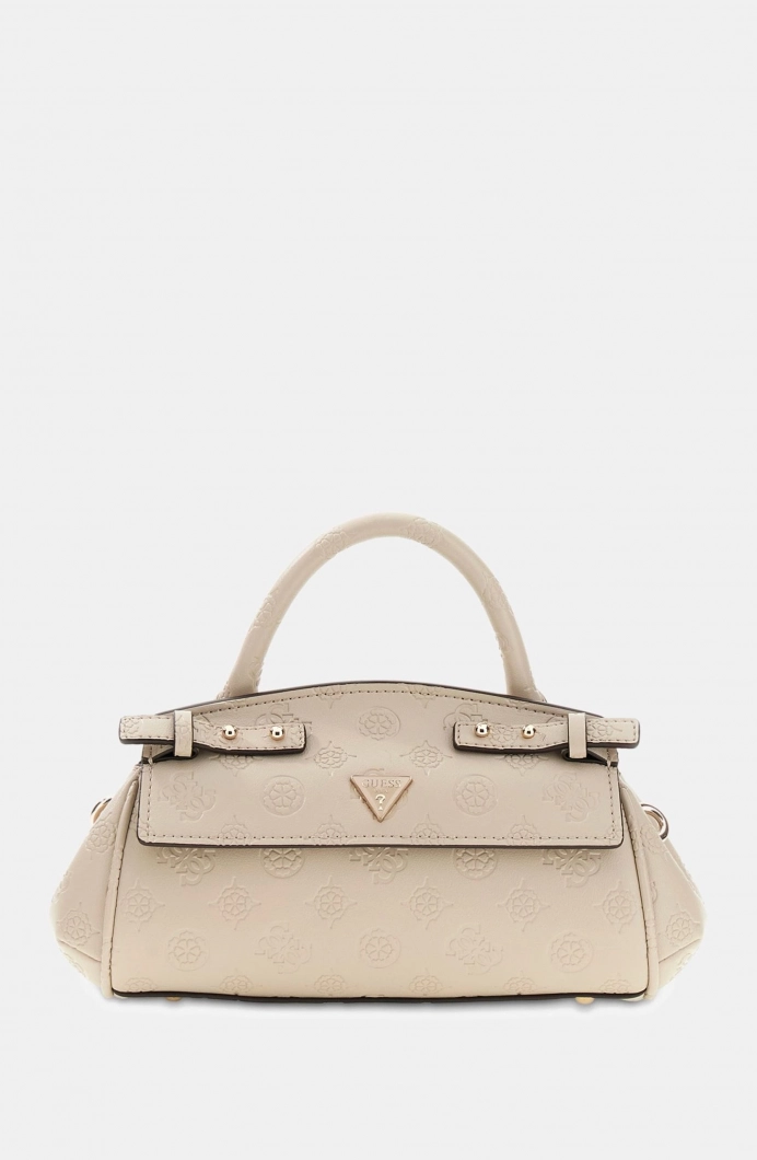 Guess Diana Küçük Üstten Saplı Kapaklı Kadın Krem El Çantası HWPD9727760-LUG
