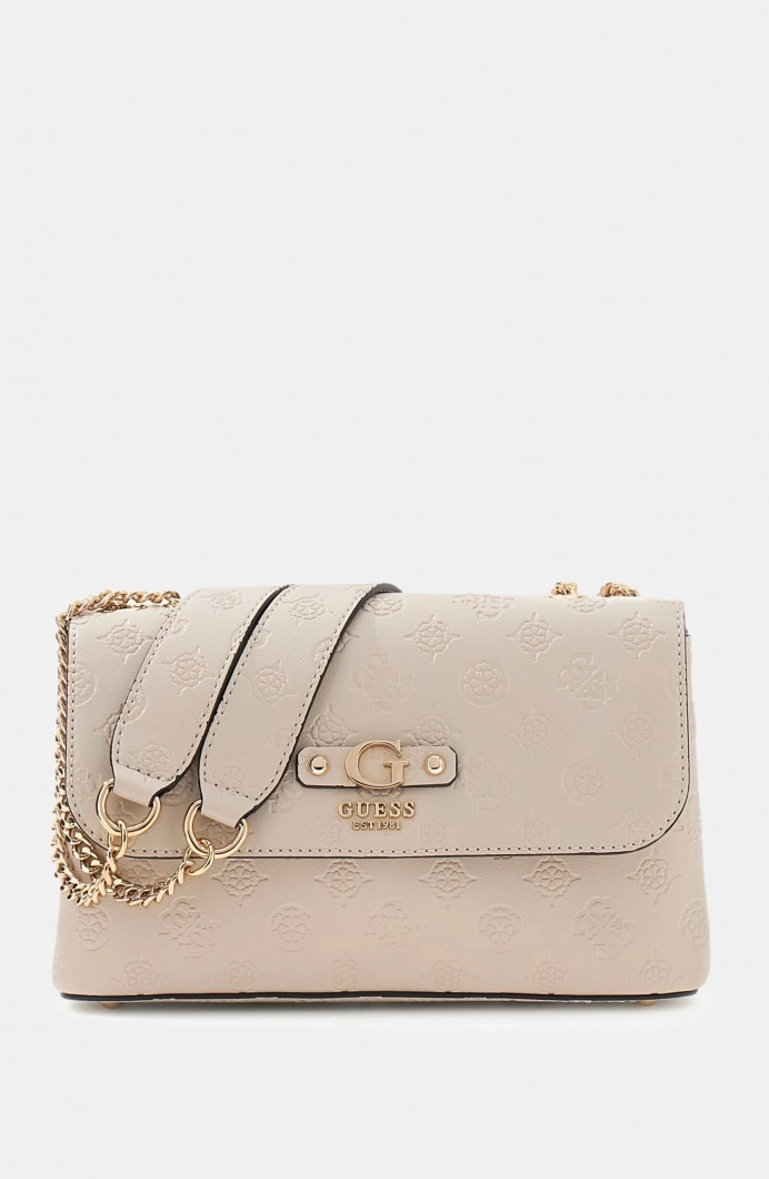 Guess Dita Dönüştürülebilir  Askılı Kadın Kahverengi Çapraz Çanta HWPD7602210-LUG