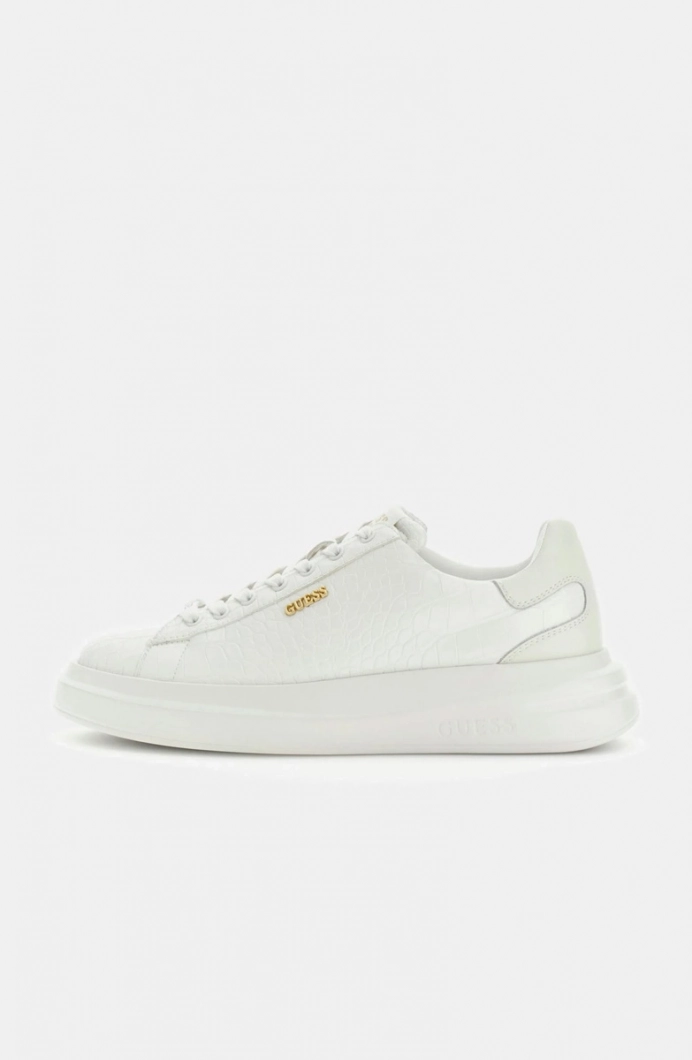 Guess Elba Erkek Beyaz Sneaker FMPELAELE12-WHITE