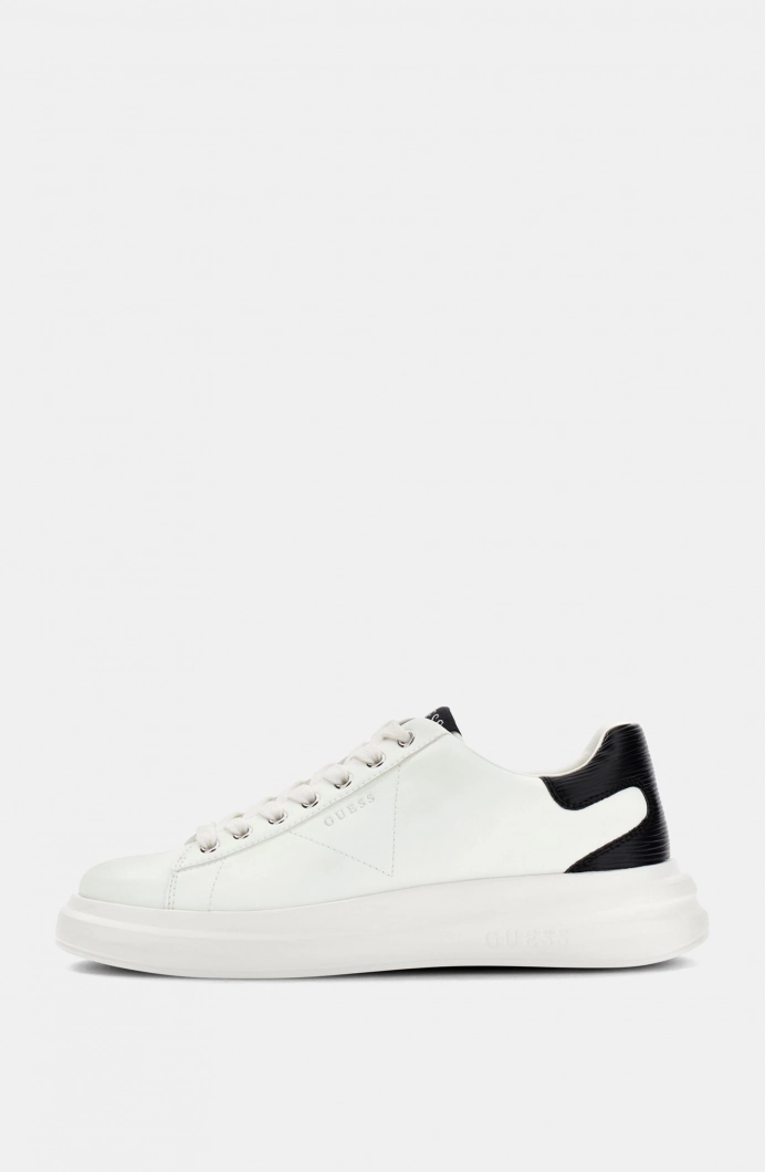 Guess Elba Erkek Deri Beyaz Sneaker