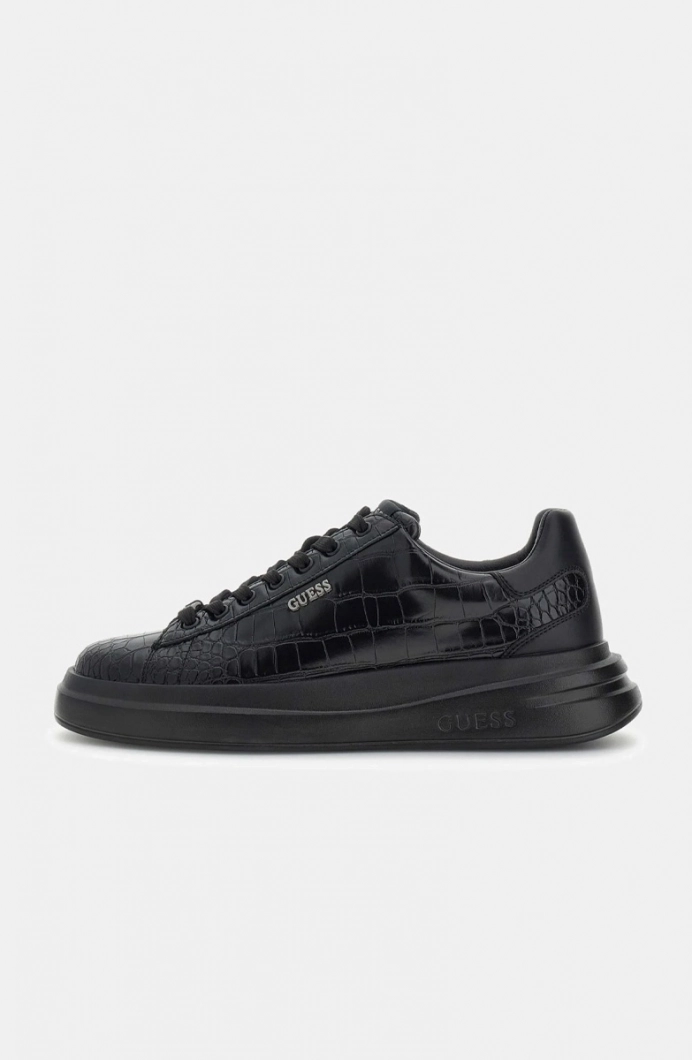 Guess Elba Erkek Siyah Sneaker FMPELAELE12-BLACK