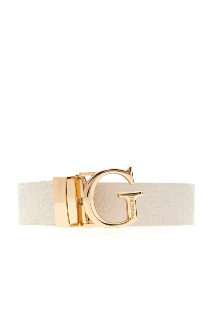 Guess Ella Logolu Ayarlanabilir ve Çift Taraflı Kadın  Kemer BW7861P3430-SLR