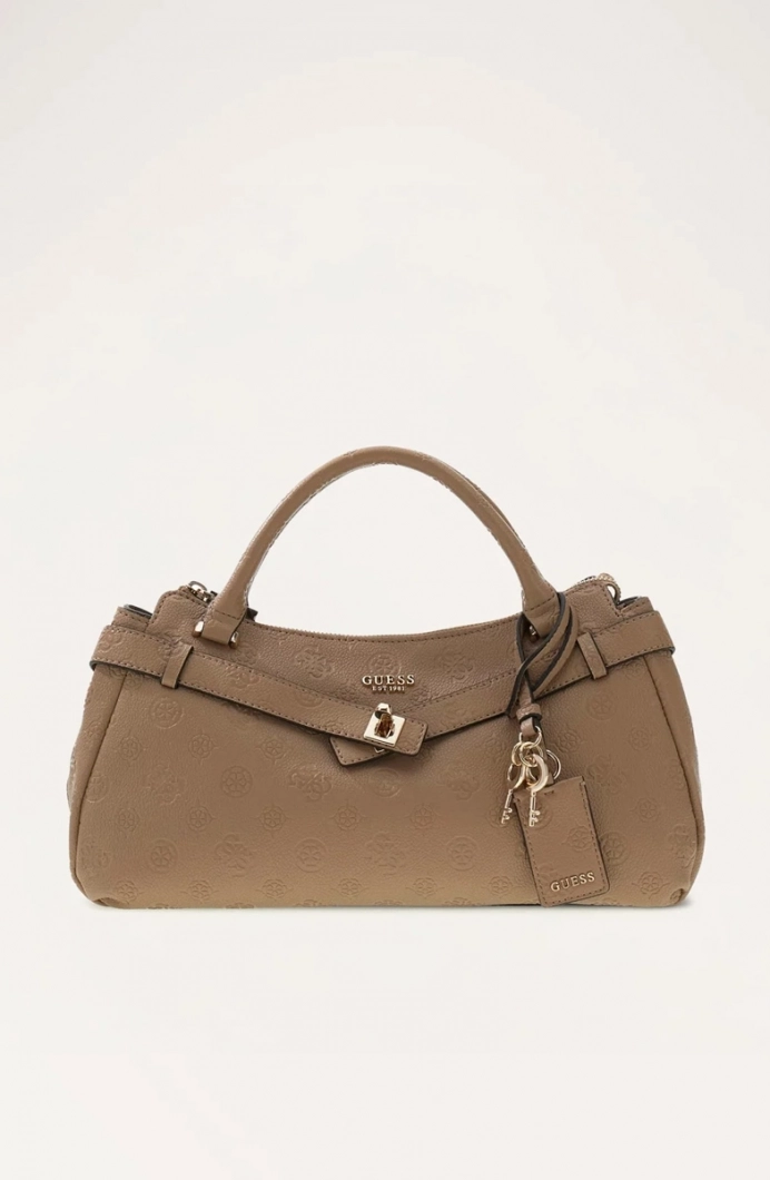 Guess Ella Logolu Girlfriend Kadın Bej El Çantası HWPD9746050-BIO