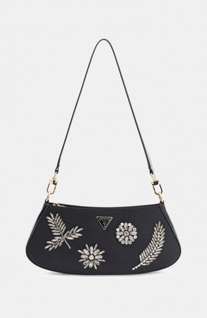 Guess Elsie  Kadın Siyah Omuz Çantası HWSS9650170-BLA