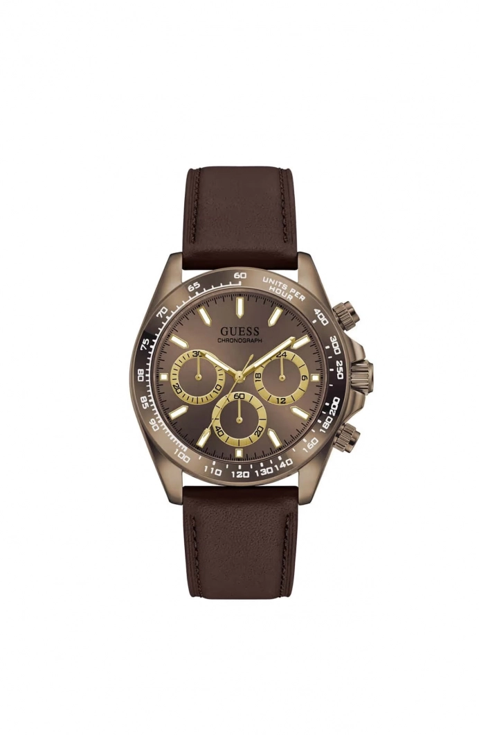 Guess Erkek Kahverengi Kol Saati GUGW1130G5