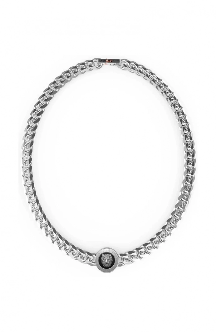 Guess Erkek Metalik Gri Kolye JGUJUMN01313JWSTBKTU