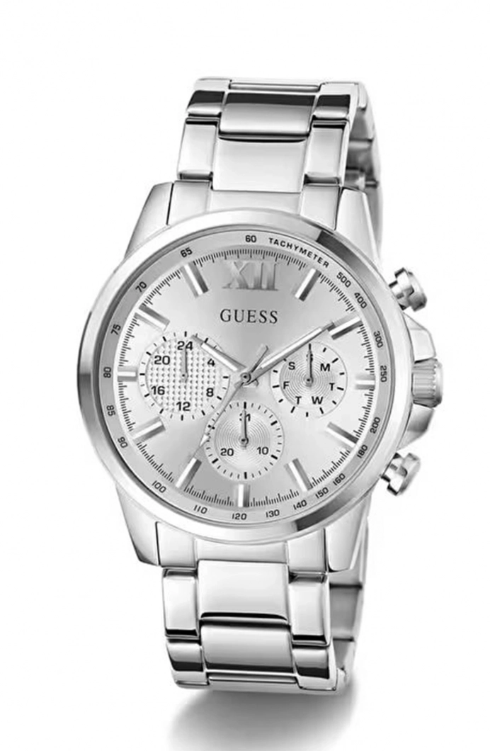 Guess Erkek Metalik Gri Kol Saati GUGW0900G6