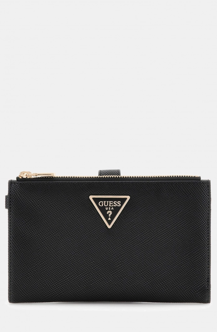Guess Laurel II Çift Fermuarlı Kadın  Cüzdan SWZG7459157-BLA