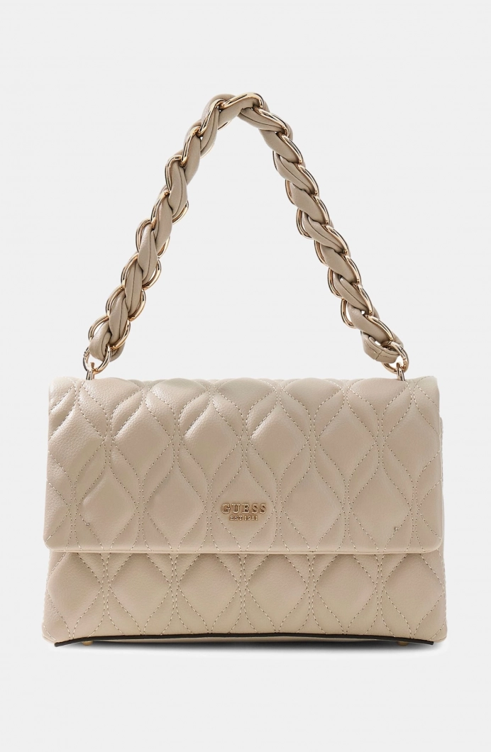 Guess Maxine Kapaklı Kadın Krem Omuz Çantası HWQG9733200-LTA