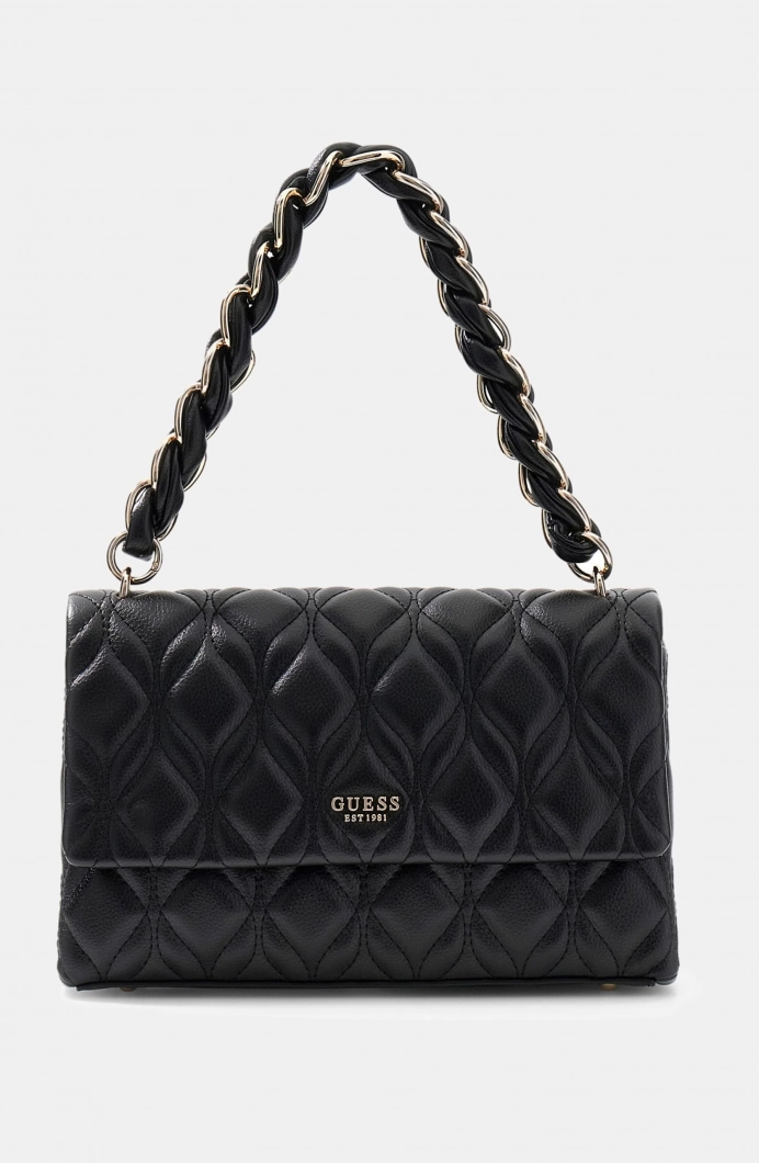 Guess Maxine Kapaklı Kadın Siyah Omuz Çantası HWQG9733200-BLA