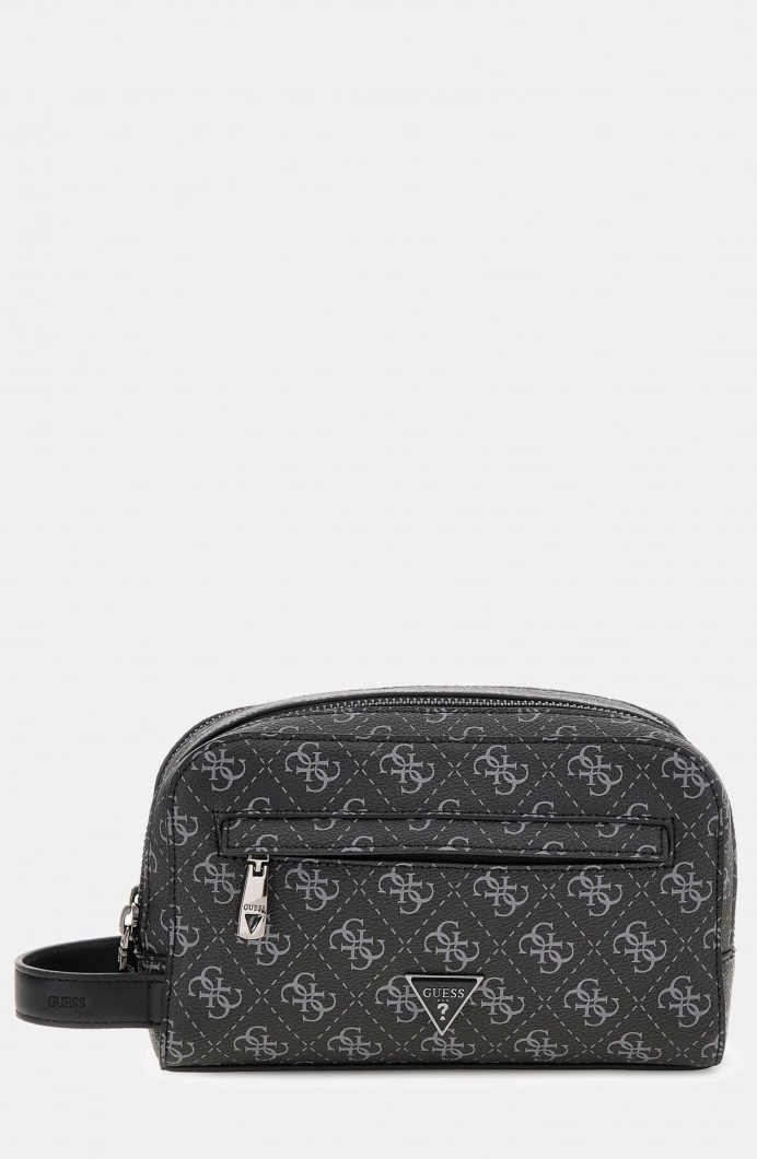 Guess Milano Küçük Erkek Siyah Makyaj Çantası PMMILOP5461-DAB