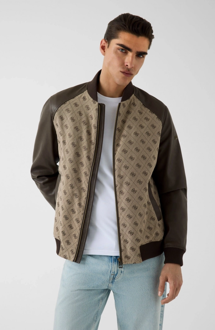 Guess Mono Erkek Bomber Ceket