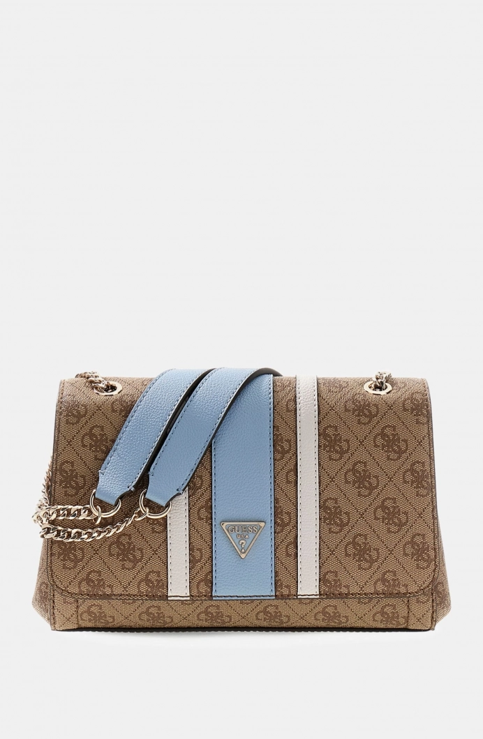 Guess Noelle II Dönüştürülebilir Kapaklı Kadın  Omuz Çantası HWBS9672210-LLU
