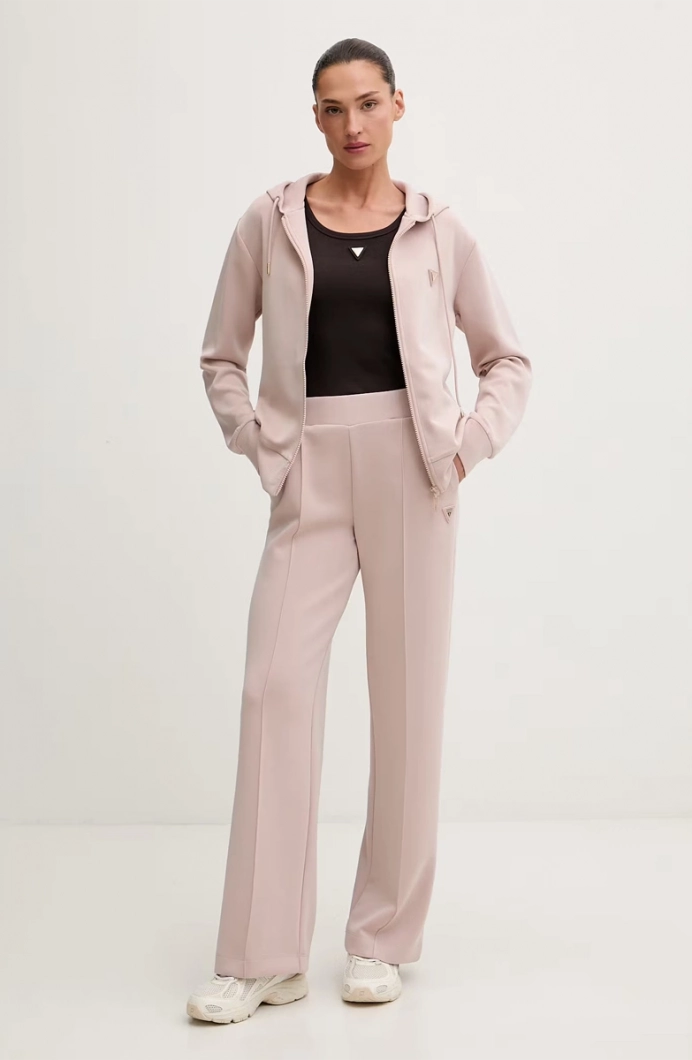 Guess Olympe Kadın Aktif Scuba Modal Karışımlı Relaxed Fit Eşofman