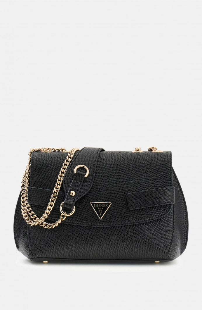 Guess Serenova Dönüştürülebilir  Askılı Kadın Siyah Çapraz Çanta HWZG8091210-BLA