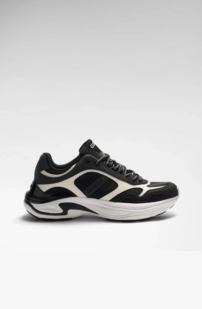 Guess Squan Erkek Siyah Sneaker FMJSQUELE12-BLACK