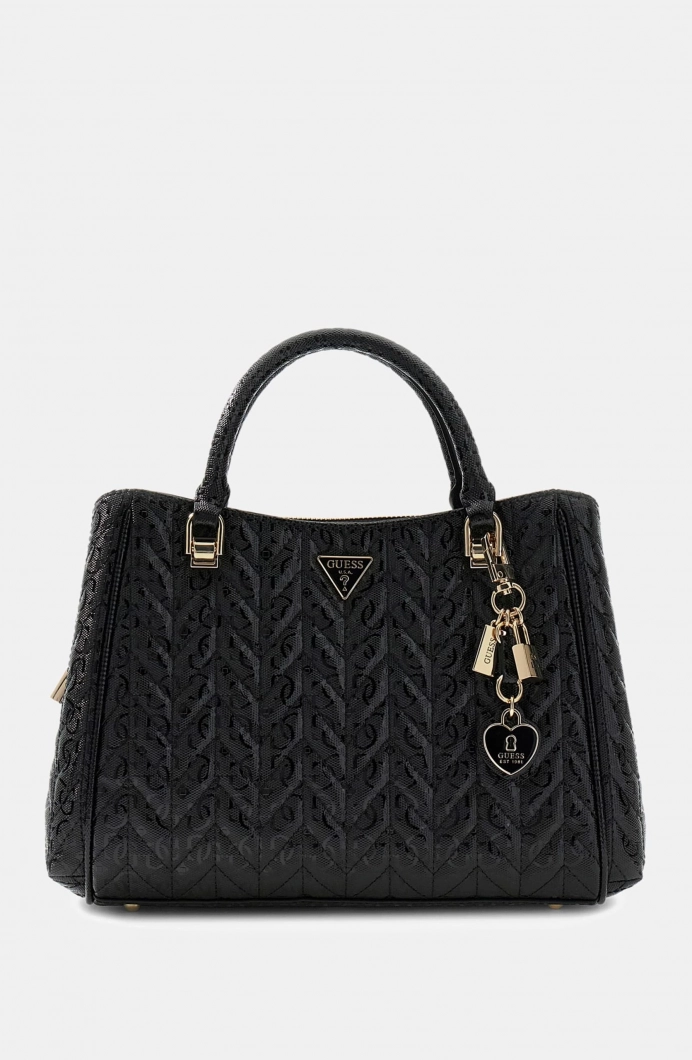 Guess Stacey Girlfriend Kadın Siyah El Çantası HWGG9741060-BLA