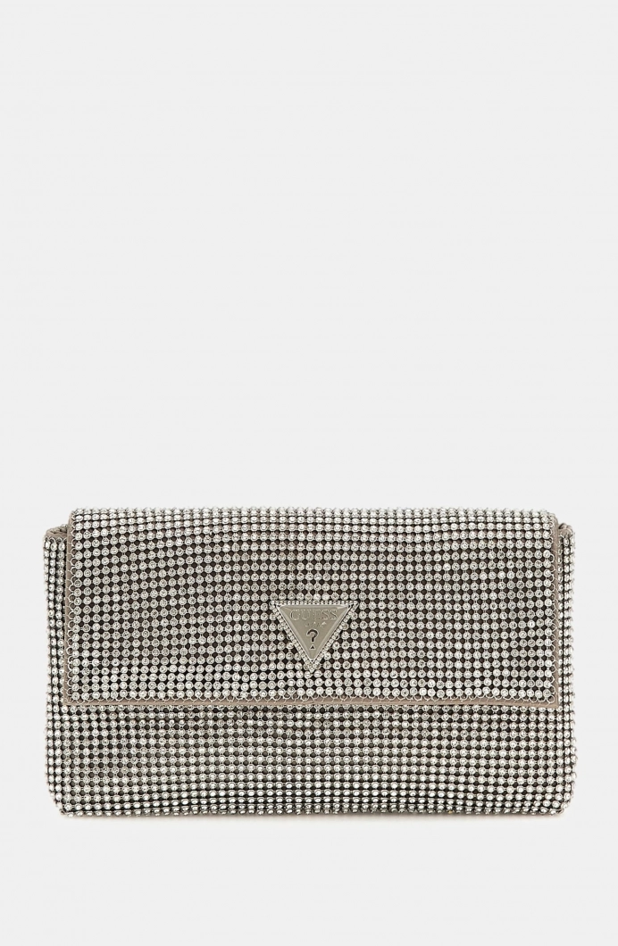 Guess Twiller Kadın Gri Clutch Çanta HWRY9350700-SIL