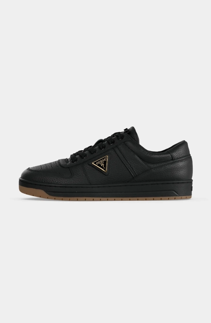 Guess Uddent Erkek Deri Siyah Sneaker