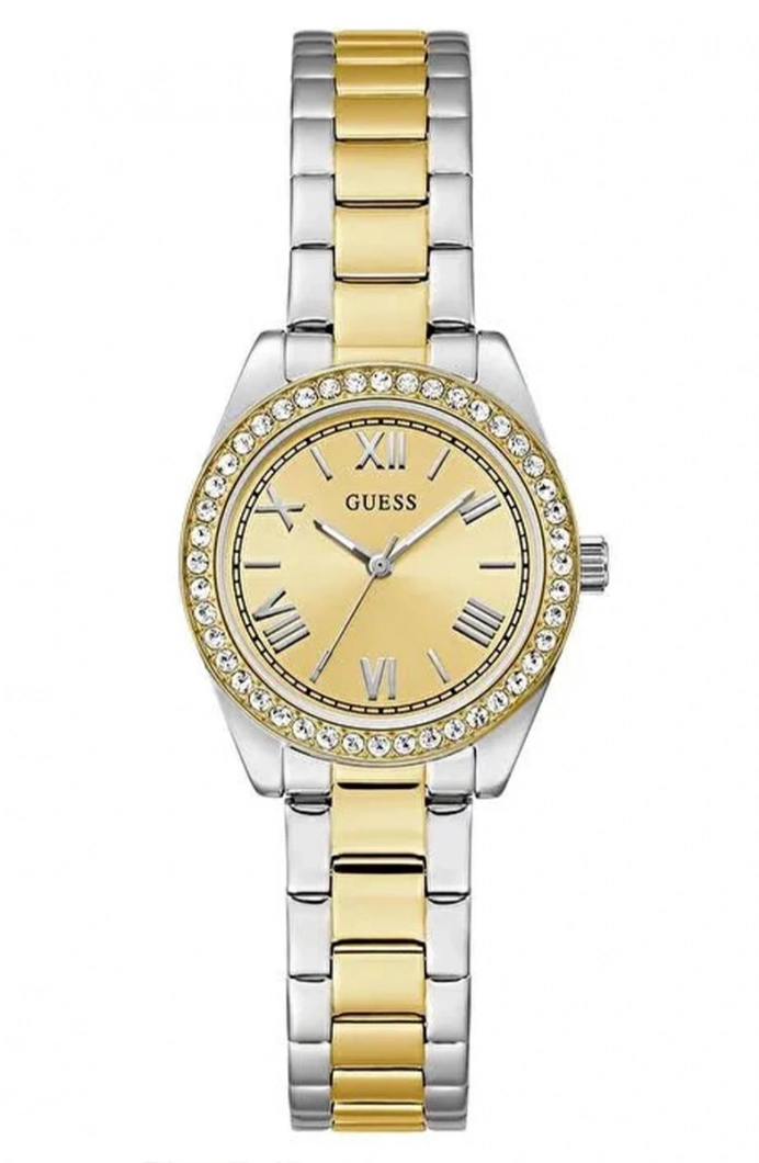 Guess Kadın Altın Rengi/Metalik Gri Kol Saati GUGW0841L2