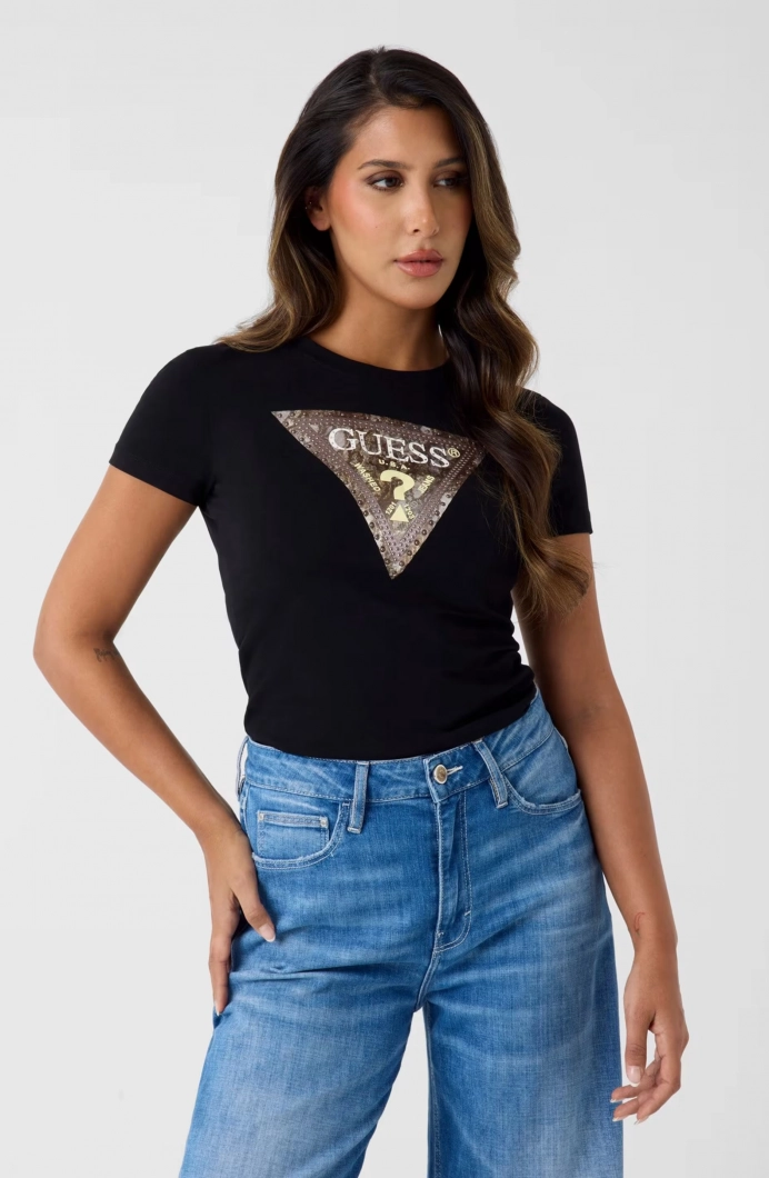 Snake Kadın Slim Fit T-Shirt
