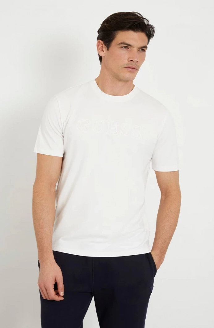 Guess Alphy Erkek Aktif Regular Fit T-Shirt