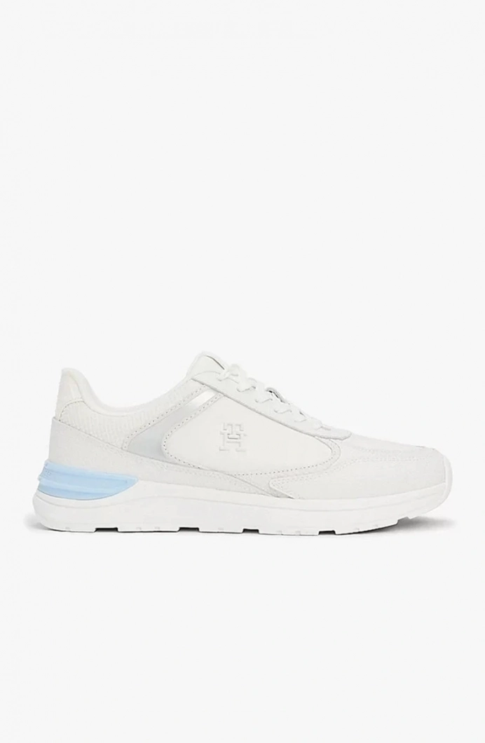Tommy Hilfiger CASUAL FASHION RUNNER LTHR MIX Kadın  Sneaker FW0FW084720LH