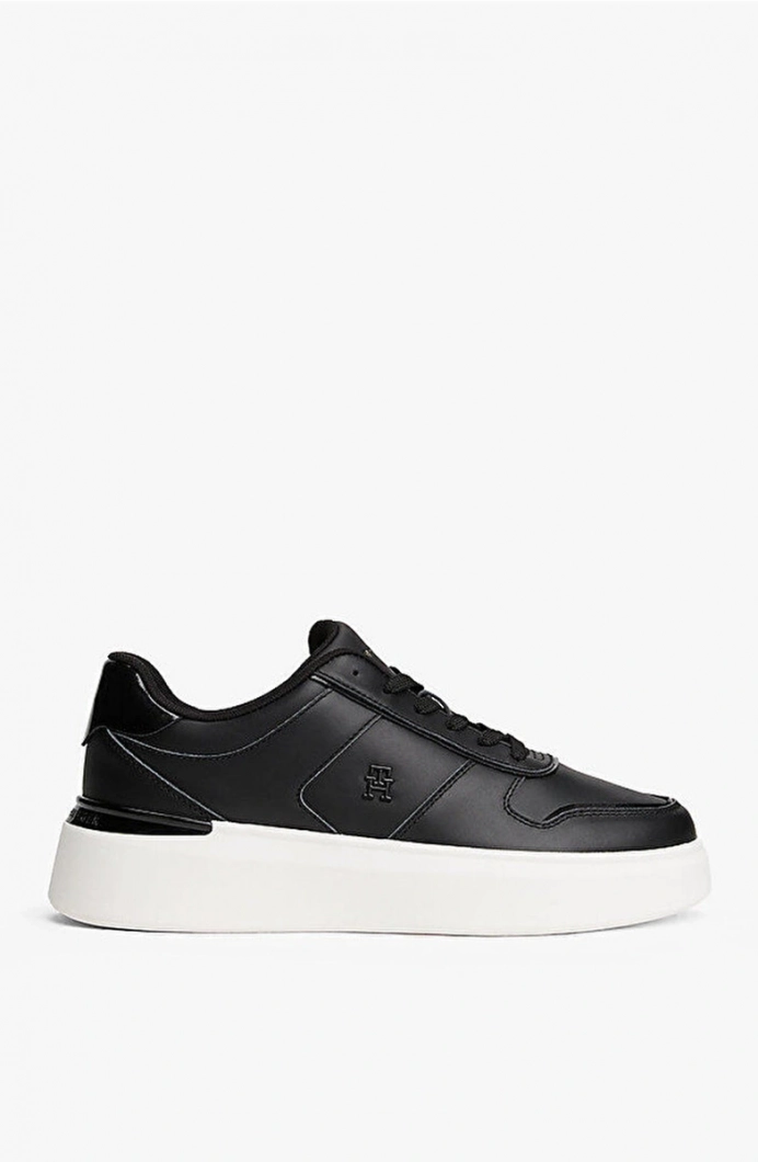 Tommy Hilfiger Rugan Platform Kadın Siyah Sneaker FW0FW08819BDS