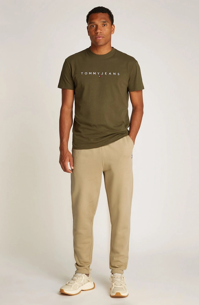 Tommy Hilfiger TJM REG BADGE SWEATPANT Erkek BEJ Eşofman Altı DM0DM20276ACT
