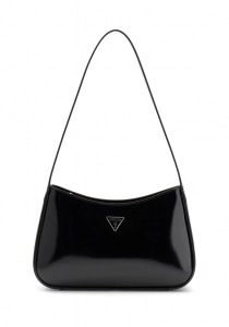 Guess Arnela II Üstten Fermuarlı Kadın Siyah Omuz Çantası  HWNY9723170-BLA
