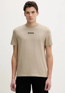 Guess Cochise Bisiklet Yaka Kısa Kollu Erkek Kahverengi T-shirt Z6RI00I3Z14-G9I0