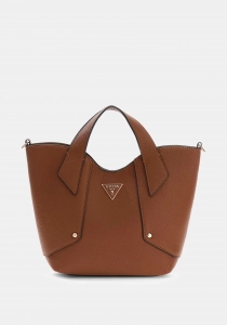Guess Darcy Mini Kadın Kahverengi El Çantası HWBG9914750-COG