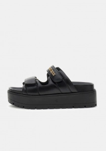 Guess Faxon Kadın Siyah Terlik FLJFAXELE03-BLACK