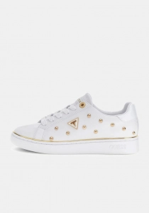 Guess Bonitah Kadın Beyaz Sneaker FLPBONELE12-WHITE