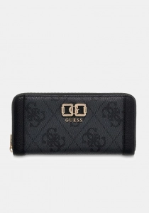 Guess Karnilla Logolu Büyük Boy Kadın Antrasit Cüzdan SWOS9901146-CLO