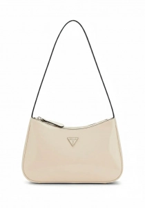 Guess Arnela II Üstten Fermuarlı  Kadın Ekru Omuz Çantası HWNY9723170-BON
