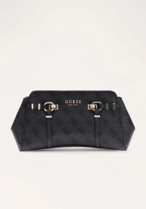 Guess Leona Logolu Girlfriend  Kadın Antrasit Çapraz Çanta HWSG9917120-CLO