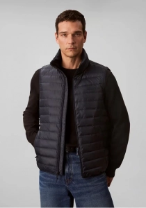 Calvin Klein Kolsuz Hafif Naylon Şişme Erkek Yelek LV04LC509G-CEF